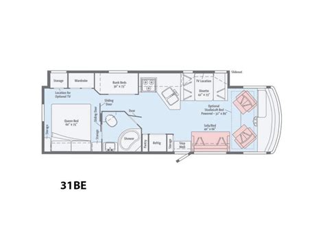 2002 Winnebago Vista Floor Plan - Carpet Vidalondon