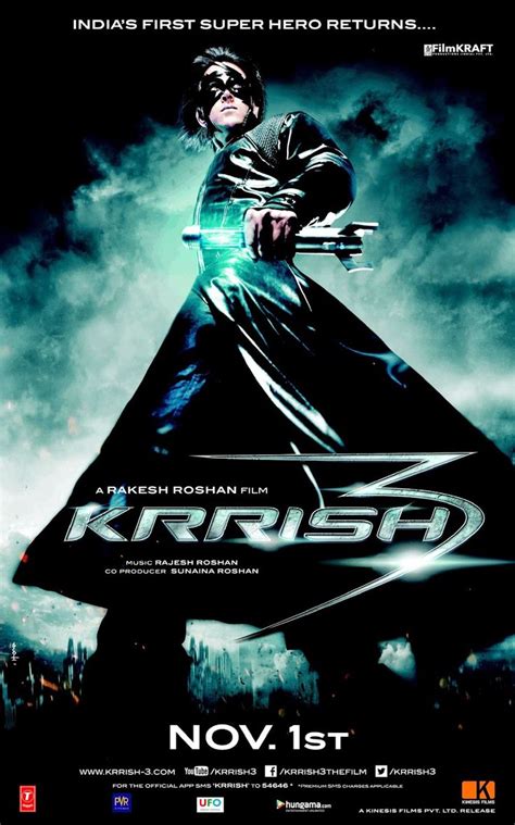 Review Krrish 3 (2013) | Krrish 3, Krrish movie, New movie posters