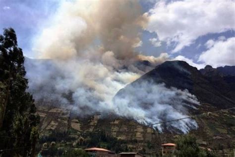 Alarma En Cusco Por Primer Incendio Forestal Del Año Que Arrasó Con Pastizales Y Bosques Huaral