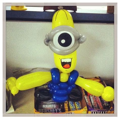 Balloon Minion From Despicable Me Balloon Sculpture Minion Balloon