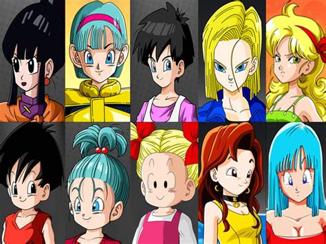 Dbz Girls By Cichusun On Deviantart