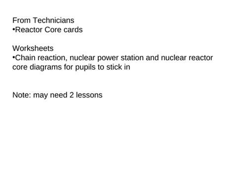 Nuclear Fission Sp6l Edexcel 9 1 Gcse Physics Radioactivity Teaching