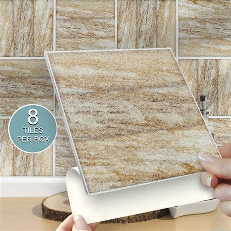 Self Adhesive Wall Tiles For Kitchens And Bathrooms TUSCANA 6 X 6