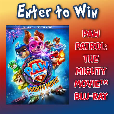 Paw Patrol The Mighty Movie Blu Ray Giveaway Mom Does Reviews