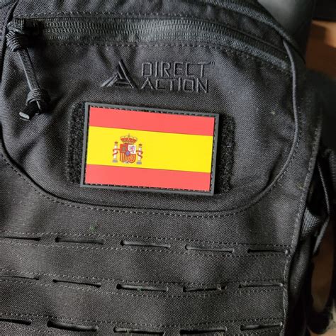 Parche PVC 3D con velcro BANDERA DE ESPAÑA Oficial Tactical Store 911