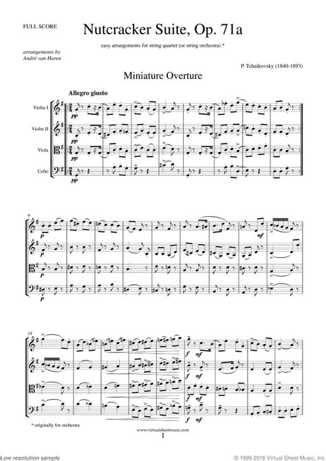 Nutcracker Pdf Free Sheet Music