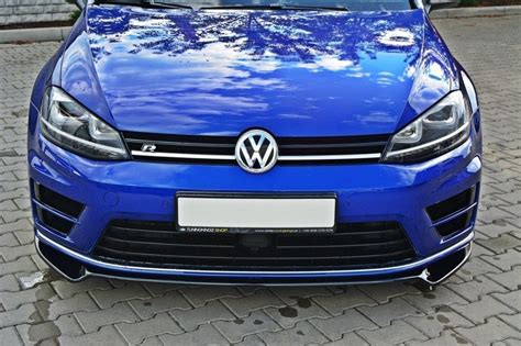 Maxton Design FRONT SPLITTER FOR VW GOLF MK7 R V 2 Buy With Delivery