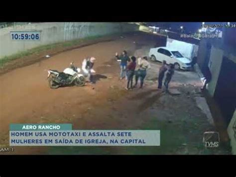 Homem Usa Mototaxi E Assalta Sete Mulheres Em Sa Da Da Igreja Na