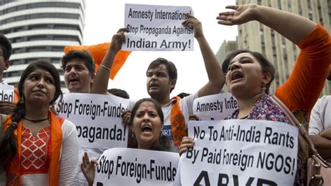 Amnesty International Accused Of Sedition In India News Al Jazeera