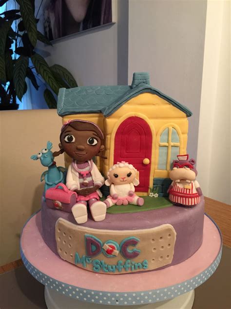 Doc Mcstuffins Cake - CakeCentral.com