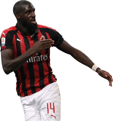 Tiemoué Bakayoko Milan football render - FootyRenders