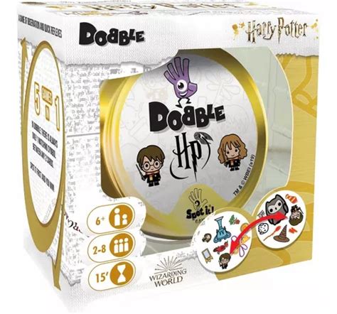 Dobble Harry Potter Juego De Cartas Velocidad Orig Top Toys