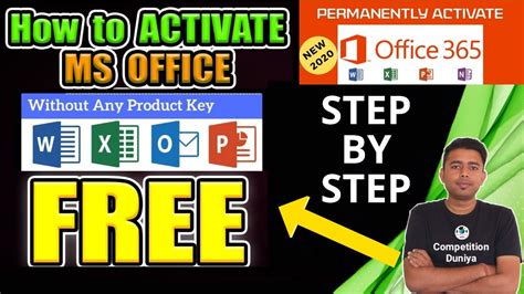 How To Activate Microsoft Office 365 For Free Permanently Activate MS