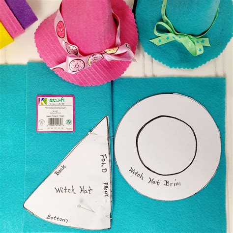 Easy No Sew Felt Mini Witch Hat - Kunin Felt