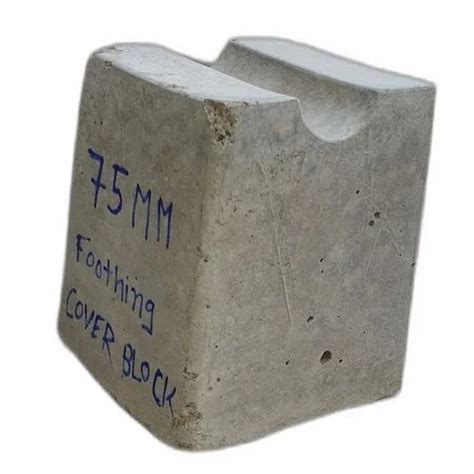 Mm Footing Cover Block At Rs Piece Concrete Cover Blocks In