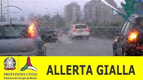 Maltempo Allerta Gialla In Campania Possibili Grandinate Raffiche E