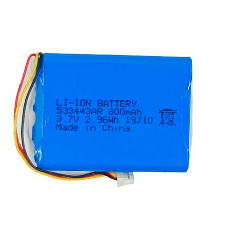 3 7V 800mAH Lithium Ion Li Ion Rechargeable And Flexible Pouch