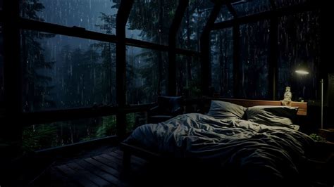 Sleep Faster In A Treehouse With Rain And Thunder Sounds Relaxing