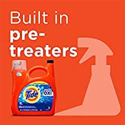 Tide Ultra Oxi Liquid Laundry Detergent 94 Loads 146 Fl Oz HE