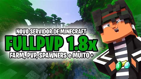 Novo Servidor Fullpvp X Para Minecraft Pirata E Original Pc E