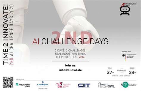 2nd AI Challenge Days Smart Factory Lemgo