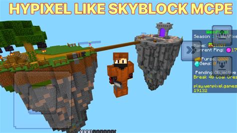 Hypixel Skyblock Server For Mcpe Java Hypixel Like Skyblock Server