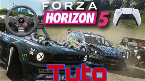 TUTO COMMENT DRIFT AVEC UN VOLANT MANETTE SUR FORZA HORIZON 5