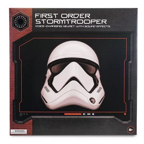 Shopdisney Adds First Order Stormtrooper Voice Changing Helmet For