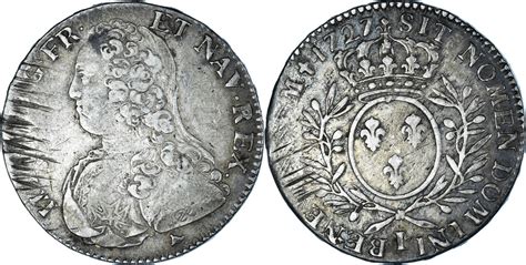 France Ecu Aux Branches D Olivier Limoges Coin Louis Xv