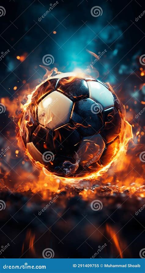 Dramatic Focus Net Ripples Soccer Ball Celebrates Goal In