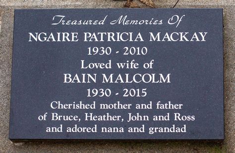 Ngaire Patricia Morrison Mackay 1930 2010 Mémorial Find a Grave