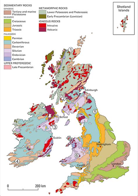 Uk And Ireland Rare Earth Element Deposits In Europe Eurare Project