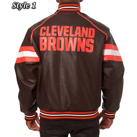 Cleveland Browns Varsity Leather Jacket