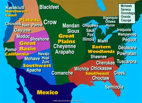 Native American Tribes And Regions Worksheets