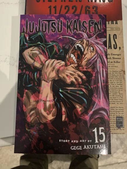 Jjk Jujutsu Kaisen Manga Jjk English Comic Book Volume