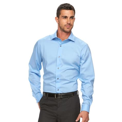 Mens Marc Anthony Slim Fit Non Iron Stretch Dress Shirt In 2019 Products Shirts Non Iron