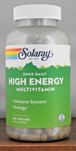 Solaray Once Daily High Energy Multivitamin 180 Capsules Complete Immunity Ebay