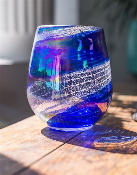 Handmade Cremation Glass Art Memorials Infused With Ash Cremains Are