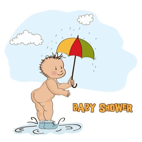 Free Vector | Funny card for baby shower