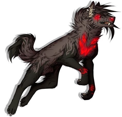 Ga Zero Blackfire By Virusaurus On Deviantart Wolf Drawing Black Fire