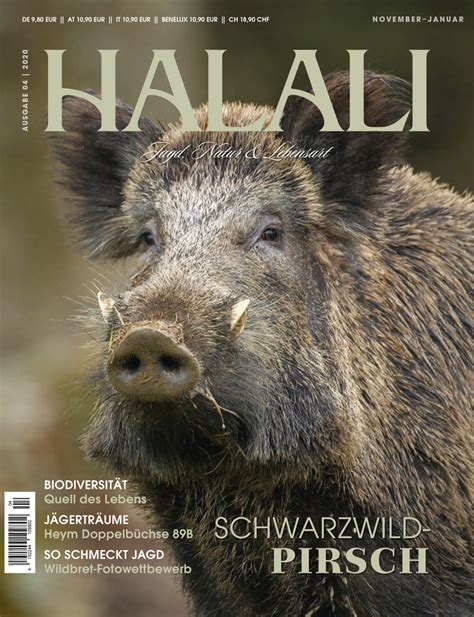 Ausgabe Halali Shop