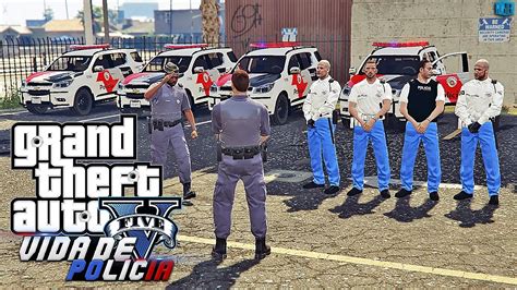 GTA V Vida de Policia O Inicio do Treinamento de Formação de PM no