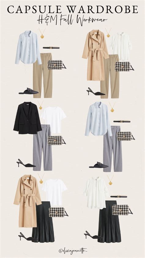 Pre Fall Workwear Capsule Wardrobe Olivia Jeanette