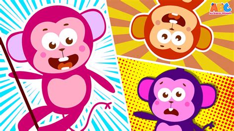 Five Little Monkeys - HooplaKidz Plus - Fun and Educational Videos