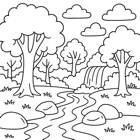 Animais Na Floresta Para Colorir - 10