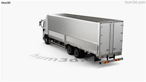 Hino 700 Profia 탑차 3축 2020 360도 3d 모델 3dmodels