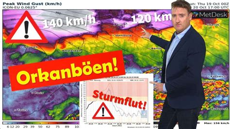 Unwetterwarnung Orkanb En Und Sturmflut Im Norden Sonst Statt Schnee