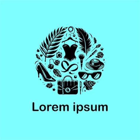 A Fashion Logo Design Premium Ai Generated Vector