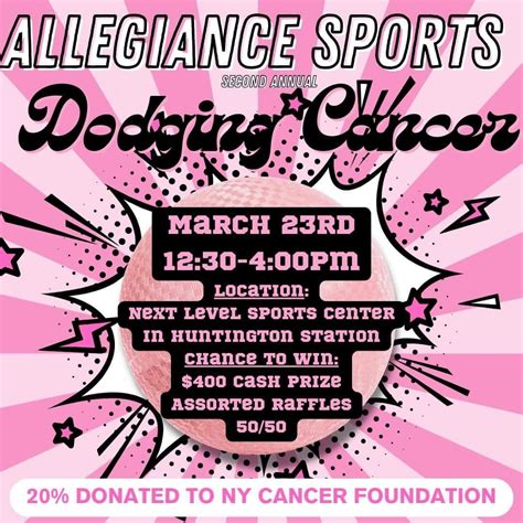 323 Dodging Cancer Tournament Rdodgeball