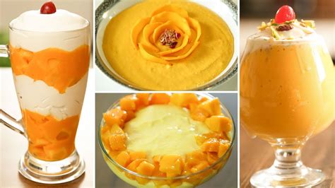 5 Easy Mango Recipes For Summer Summer Special Mango Dessert Recipes